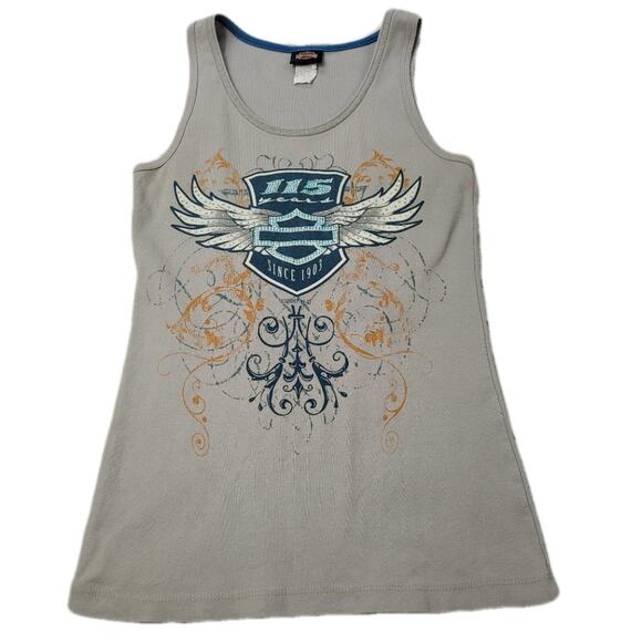 Harley Davidson 115 Year Anniversary Tank Top size Small - Picture 1 of 9
